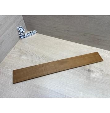 Клён Волнистый Печёный 180гр заготовка накладки для электрогитары Смешанный ААА Волна А 8.5х77-71х555 мм-0