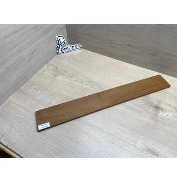 Клён Волнистый Печёный 180гр заготовка накладки для электрогитары Смешанный ААА Волна А 8.5х77-71х555 мм-6