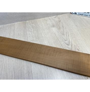 Клён Волнистый Печёный 180гр заготовка накладки для электрогитары Радиал А Волна АА 8.8х75х565 мм-13