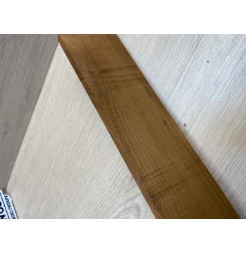 Клён Волнистый Печёный 180гр заготовка накладки для электрогитары Радиал А Волна АА 8.8х75х565 мм-15