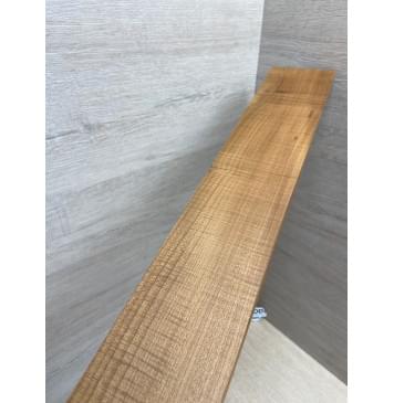 Клён Волнистый Печёный 180гр заготовка накладки для электрогитары Радиал А Волна АА 8.8х75х565 мм-8