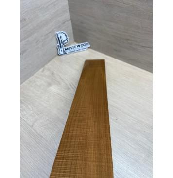 Клён Волнистый Печёный 180гр заготовка накладки для электрогитары Радиал А Волна АА 8.8х75х565 мм-6