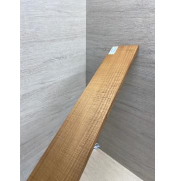 Клён Волнистый Печёный 180гр заготовка накладки для электрогитары Радиал А Волна АА 8.8х75х565 мм-11