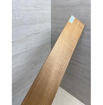 Клён Волнистый Печёный 180гр заготовка накладки для электрогитары Радиал А Волна АА 8.8х75х565 мм-14