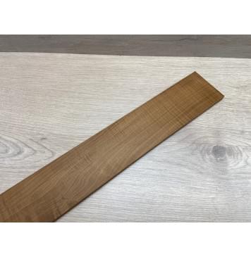 Клён Волнистый Печёный 180гр заготовка накладки для электрогитары Смешанный ААА Волна А 9х78-71х555 мм-1