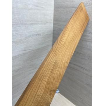 Клён Волнистый Печёный 180гр заготовка накладки для электрогитары Смешанный ААА Волна А 9х78-71х555 мм-6