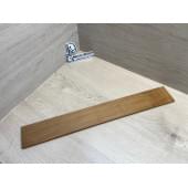 Клён Волнистый Печёный 180гр заготовка накладки для электрогитары Радиал АА Волна А 8х75х565 мм