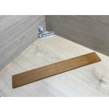 Клён Волнистый Печёный 180гр заготовка накладки для электрогитары Радиал АА Волна А 8х75х565 мм-0