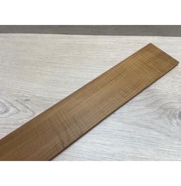 Клён Волнистый Печёный 180гр заготовка накладки для электрогитары Радиал АА Волна А 8х75х565 мм-9