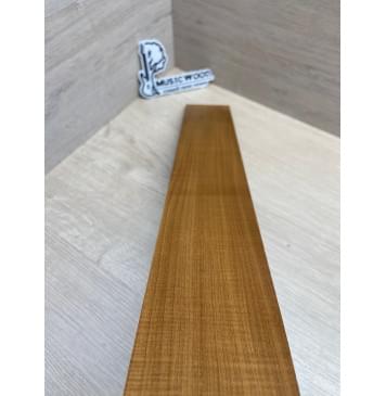 Клён Волнистый Печёный 180гр заготовка накладки для электрогитары Радиал АА Волна А 8х75х565 мм-5