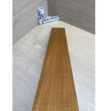 Клён Волнистый Печёный 180гр заготовка накладки для электрогитары Радиал АА Волна А 8х75х565 мм-6