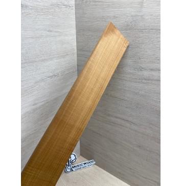 Клён Волнистый Печёный 180гр заготовка накладки для электрогитары Радиал АА Волна А 8х75х565 мм-14