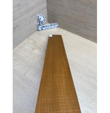 Клён Волнистый Печёный 180гр заготовка накладки для электрогитары Радиал АА Волна А 8х75х565 мм-7
