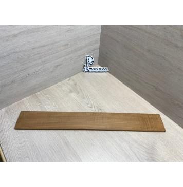 Клён Волнистый Печёный 180гр заготовка накладки для электрогитары Радиал АА Волна А 8.3х75х565 мм-0