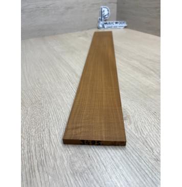 Клён Волнистый Печёный 180гр заготовка накладки для электрогитары Радиал АА Волна А 8.3х75х565 мм-2