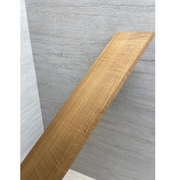 Клён Волнистый Печёный 180гр заготовка накладки для электрогитары Радиал АА Волна А 8.3х75х565 мм-6