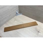 Клён Волнистый Печёный 180гр заготовка накладки для электрогитары Смешанный ААА Волна АА 9х78-71х555 мм