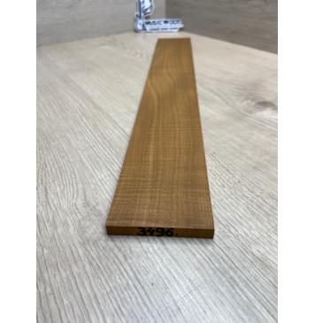 Клён Волнистый Печёный 180гр заготовка накладки для электрогитары Смешанный ААА Волна АА 9х78-71х555 мм-3