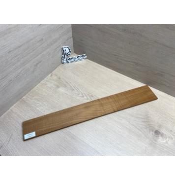 Клён Волнистый Печёный 180гр заготовка накладки для электрогитары Смешанный ААА Волна АА 9х78-71х555 мм-6