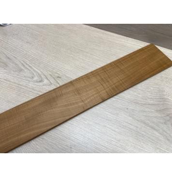 Клён Волнистый Печёный 180гр заготовка накладки для электрогитары Смешанный ААА Волна АА 9х78-71х555 мм-9