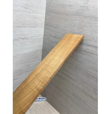 Клён Волнистый Печёный 180гр заготовка накладки для электрогитары Смешанный ААА Волна АА 9х78-71х555 мм-7