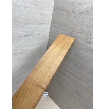 Клён Волнистый Печёный 180гр заготовка накладки для электрогитары Смешанный ААА Волна АА 9х78-71х555 мм-8