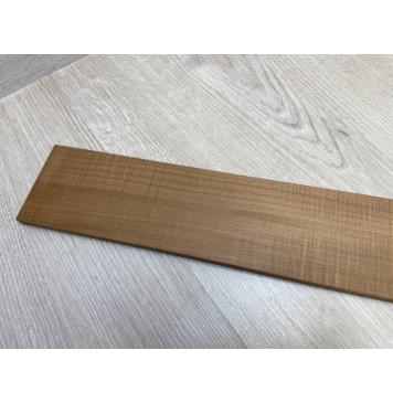 Клён Волнистый Печёный 180гр заготовка накладки для электрогитары Радиал АА Волна АА 8.5х75х565 мм-1