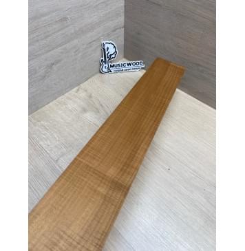 Клён Волнистый Печёный 180гр заготовка накладки для электрогитары Радиал АА Волна АА 8.5х75х565 мм-11