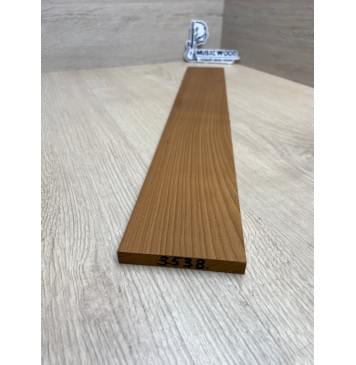 Клён Печёный 180гр заготовка накладки для электрогитары Смешанный АА 10х80х550 мм-1