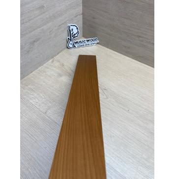 Клён Печёный 180гр заготовка накладки для электрогитары Смешанный АА 7х65х580 мм-10