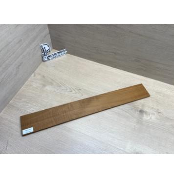 Клён Волнистый Печёный 180гр заготовка накладки для электрогитары Смешанный ААА Волна АА 9х78-71х555 мм-4