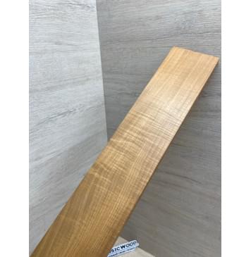 Клён Волнистый Печёный 180гр заготовка накладки для электрогитары Смешанный ААА Волна АА 9х78-71х555 мм-11