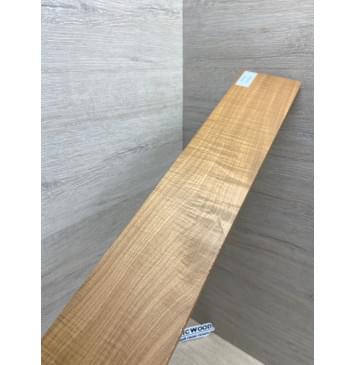 Клён Волнистый Печёный 180гр заготовка накладки для электрогитары Смешанный ААА Волна АА 9х78-71х555 мм-8