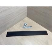 Эбен Чёрный заготовка накладки для электрогитары Смешанный АА 8х67-58х540 мм