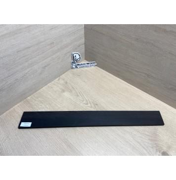 Эбен Чёрный заготовка накладки для электрогитары Смешанный АА 8х67-58х540 мм-3