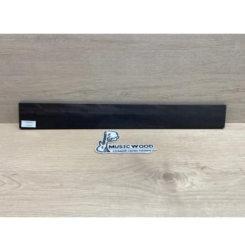 Эбен Чёрный заготовка накладки для электрогитары Смешанный АА 8х67-58х540 мм-4