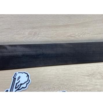 Эбен Чёрный заготовка накладки для электрогитары Смешанный АА 8х67-58х540 мм-6