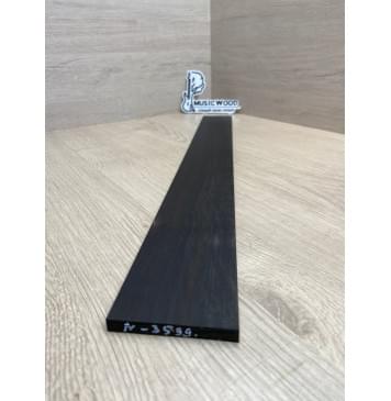 Эбен Чёрный заготовка накладки для электрогитары Смешанный А 7,5(6,5)х69-61х547 мм-1