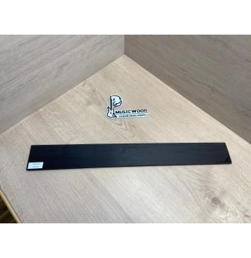 Эбен Чёрный заготовка накладки для электрогитары Смешанный А 7,5(6,5)х69-61х547 мм-3