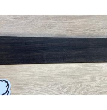 Эбен Чёрный заготовка накладки для электрогитары Смешанный А 7,5(6,5)х69-61х547 мм-9