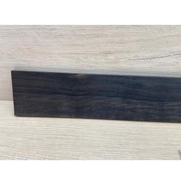 Эбен Чёрный заготовка накладки для электрогитары Смешанный А 7,5(6,5)х69-61х547 мм-10