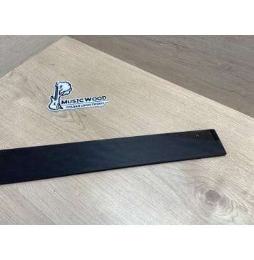 Эбен Чёрный заготовка накладки для электрогитары Смешанный АА 8(7)х67-55х537 мм-3