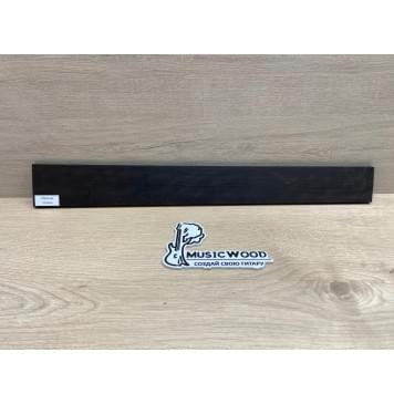 Эбен Чёрный заготовка накладки для электрогитары Смешанный АА 8(7)х67-55х537 мм-5