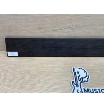 Эбен Чёрный заготовка накладки для электрогитары Смешанный АА 8(7)х67-55х537 мм-6