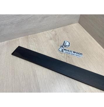 Эбен Чёрный заготовка накладки для электрогитары Смешанный АА 8(7)х63-60х534 мм-1
