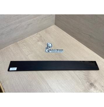 Эбен Чёрный заготовка накладки для электрогитары Смешанный АА 8(7)х63-60х534 мм-4