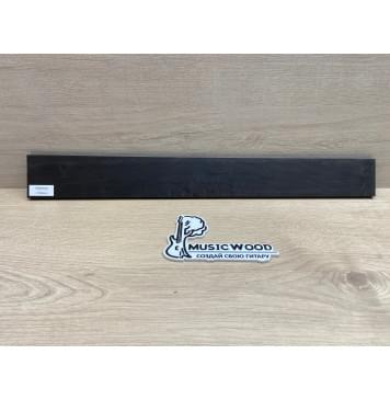 Эбен Чёрный заготовка накладки для электрогитары Смешанный А 8х66-58х538 мм-5