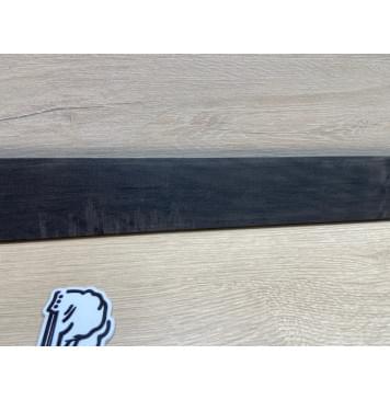 Эбен Чёрный заготовка накладки для электрогитары Смешанный А 8х66-58х538 мм-7