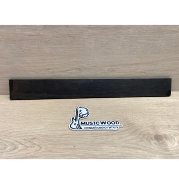 Эбен Чёрный заготовка накладки для электрогитары Смешанный А 8х66-58х538 мм-8