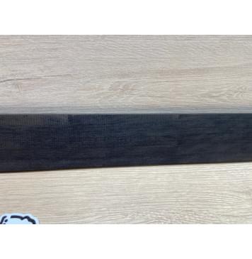 Эбен Чёрный заготовка накладки для электрогитары Смешанный А 8х66-58х538 мм-9